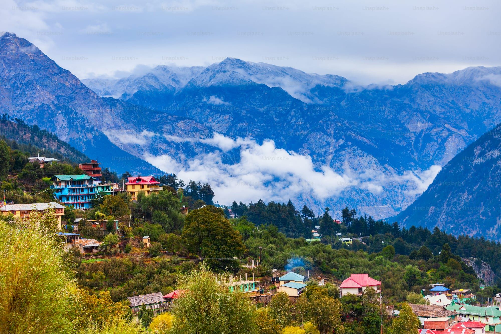 Nestled in the Valley, Surrounded by Peaks